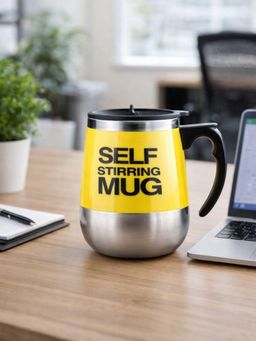 Smokey Cocktail - Self Stirring Mug - Yellow
