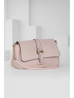 Van Heusen - Women Pink Solid Casual Sling Bag