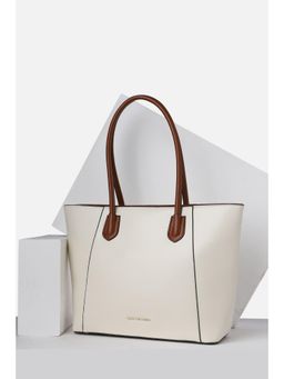 Van Heusen - Women White Solid Casual Handbag