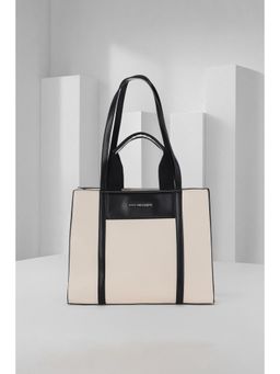 Van Heusen - Women White Solid Casual Handbag