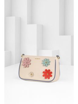 Van Heusen - Women Pink Printed Casual Sling Bag With Detachable Strap