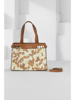 Van Heusen - Women Brown Printed Casual Handbag