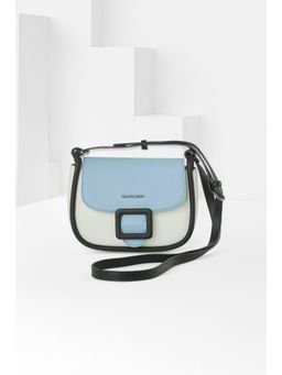 Van Heusen - Women White Colorblock Casual Sling Bag
