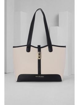 Van Heusen - Women White Solid Casual Handbag