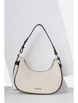 Van Heusen - Women White Solid Casual Handbag