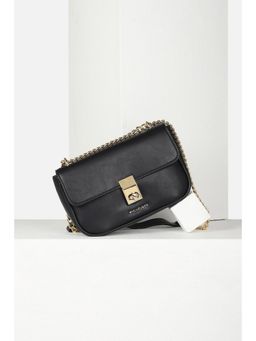 Van Heusen - Women Black Solid Casual Sling Bag