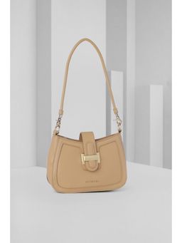Van Heusen - Women Beige Solid Casual Sling Bag