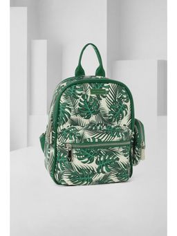 Van Heusen - Women Green Printed Casual Backpack