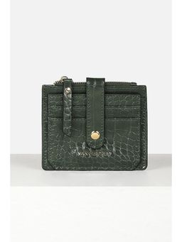 Van Heusen - Women Green Textured Casual Wallet