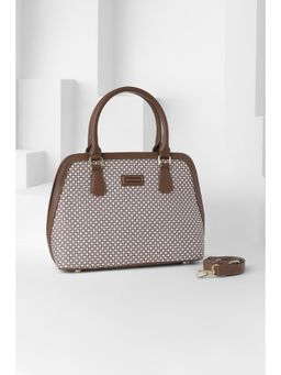 Van Heusen - Women Brown Print Casual Handbag