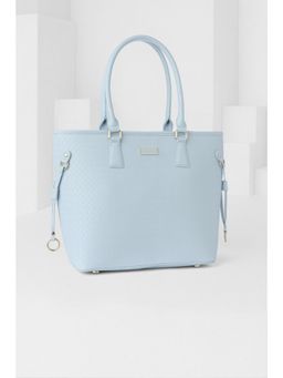Van Heusen - Women Light Blue Textured Casual Handbag