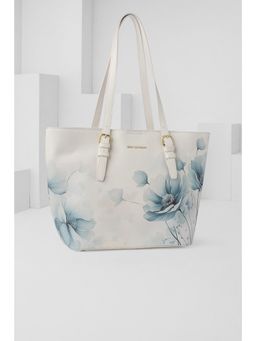 Van Heusen - Women White Printed Casual Handbag