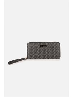 Van Heusen - Women Grey Printed Casual Wallet