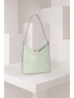 Van Heusen - Women Green Solid Casual Handbag