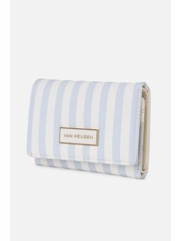 Van Heusen - Women Light Blue Stripe Casual Wallet