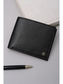 Van Heusen - Men Black Genuine Leather Wallet