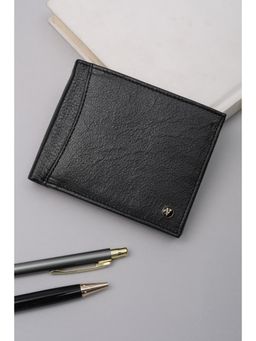 Van Heusen - Men Black Genuine Leather Wallet