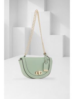 Van Heusen - Women Green Solid Casual Sling Bag