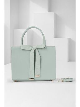 Van Heusen - Women Green Solid Casual Handbag