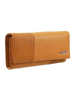 Mochi - Solid-Plain Yellow Wallet