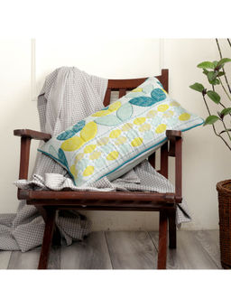 Maspar - Botanical Heritage Distorted Leaf and Embroidry 210GSM Cushion Cover