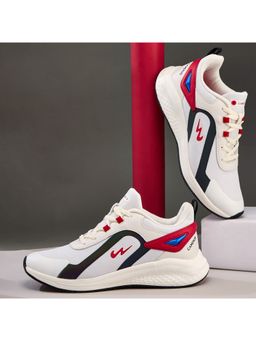 Campus - Omax Off White Running Shoes For Men