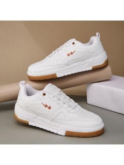 Campus - Og-27 Men White & Brown Sneakers
