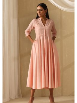 Okhai - Dilkash Chikankari Pure Cotton Dress