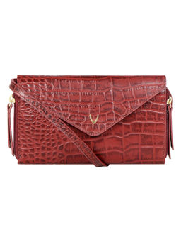 Hidesign - Markle Red Women's Sling Bag - (20 X 12 X 12 Cms)