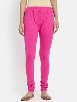 Fabindia - Pink Cotton Blend Full Length Churidar