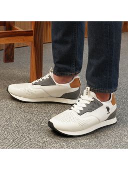 U.S. POLO ASSN. - Caldas 3.0 Off White Sneakers