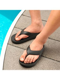 U.S. POLO ASSN. - Men Axel Black Foam Walk Flip Flop