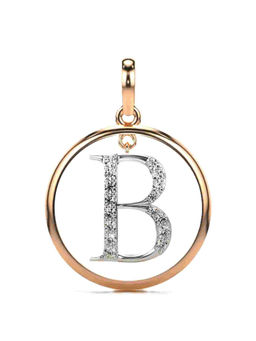 Valanova - Hallmarked 9K Rose Gold and Certified Lab Grown Diamond 0.21Cts Pendant