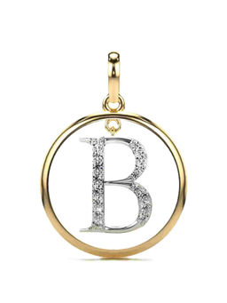 Valanova - Hallmarked 9K Yellow Gold and Certified Lab Grown Diamond 0.21Cts Pendant
