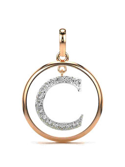 Valanova - Hallmarked 9K Rose Gold and Certified Lab Grown Diamond 0.32Cts Pendant