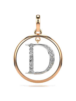 Valanova - Hallmarked 9K Rose Gold and Certified Lab Grown Diamond 0.22Cts Pendant