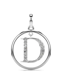 Valanova - Hallmarked 9K White Gold and Certified Lab Grown Diamond 0.22Cts Pendant