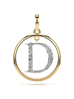 Valanova - Hallmarked 9K Yellow Gold and Certified Lab Grown Diamond 0.22Cts Pendant