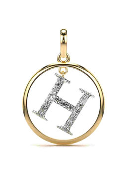 Valanova - Hallmarked 9K Yellow Gold and Certified Lab Grown Diamond 0.28Cts Pendant