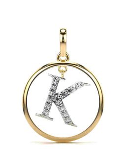 Valanova - Hallmarked 9K Yellow Gold and Certified Lab Grown Diamond 0.25Cts Pendant