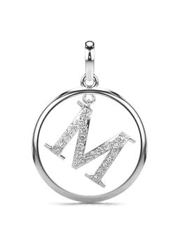 Valanova - Hallmarked 9K White Gold and Certified Lab Grown Diamond 0.24Cts Pendant