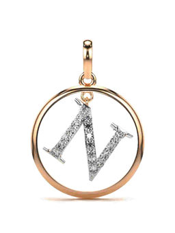 Valanova - Hallmarked 9K Rose Gold and Certified Lab Grown Diamond 0.26Cts Pendant