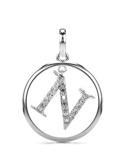 Valanova - Hallmarked 9K White Gold and Certified Lab Grown Diamond 0.26Cts Pendant