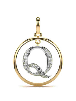 Valanova - Hallmarked 9K Yellow Gold and Certified Lab Grown Diamond 0.21Cts Pendant