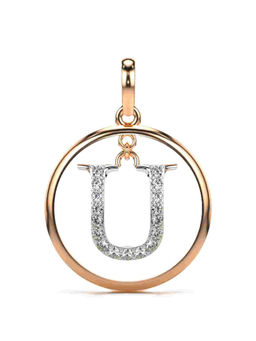 Valanova - Hallmarked 9K Rose Gold and Certified Lab Grown Diamond 0.22Cts Pendant