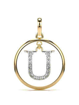 Valanova - Hallmarked 9K Yellow Gold and Certified Lab Grown Diamond 0.22Cts Pendant