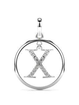 Valanova - Hallmarked 9K White Gold and Certified Lab Grown Diamond 0.22Cts Pendant