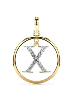 Valanova - Hallmarked 9K Yellow Gold and Certified Lab Grown Diamond 0.22Cts Pendant