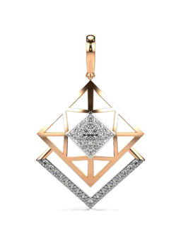 Valanova - Hallmarked 9K Rose Gold and Certified Lab Grown Diamond 0.26Cts Pendant