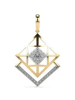 Valanova - Hallmarked 9K Yellow Gold and Certified Lab Grown Diamond 0.26Cts Pendant